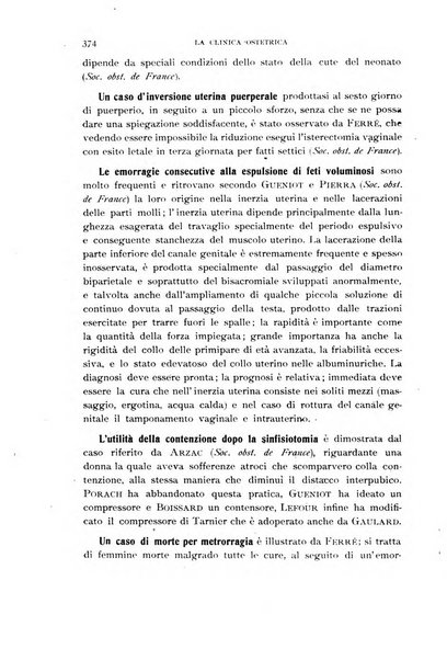 La clinica ostetrica rivista di ostetricia, ginecologia e pediatria. - A. 1, n. 1 (1899)-a. 40, n. 12 (dic. 1938)