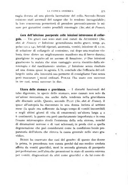 La clinica ostetrica rivista di ostetricia, ginecologia e pediatria. - A. 1, n. 1 (1899)-a. 40, n. 12 (dic. 1938)