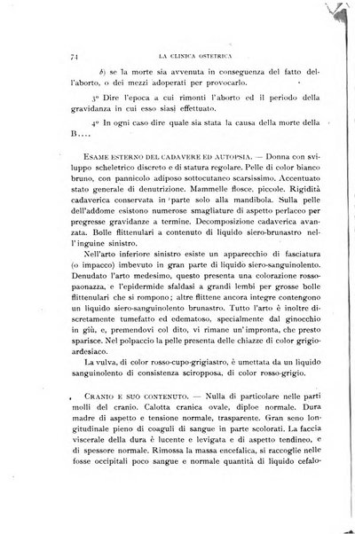 La clinica ostetrica rivista di ostetricia, ginecologia e pediatria. - A. 1, n. 1 (1899)-a. 40, n. 12 (dic. 1938)