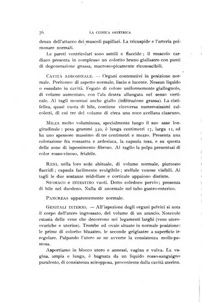 La clinica ostetrica rivista di ostetricia, ginecologia e pediatria. - A. 1, n. 1 (1899)-a. 40, n. 12 (dic. 1938)