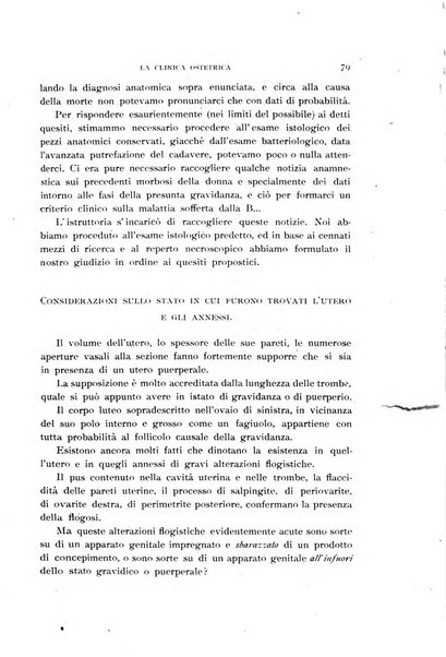 La clinica ostetrica rivista di ostetricia, ginecologia e pediatria. - A. 1, n. 1 (1899)-a. 40, n. 12 (dic. 1938)