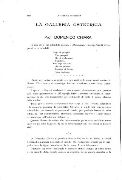 La clinica ostetrica rivista di ostetricia, ginecologia e pediatria. - A. 1, n. 1 (1899)-a. 40, n. 12 (dic. 1938)