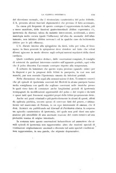 La clinica ostetrica rivista di ostetricia, ginecologia e pediatria. - A. 1, n. 1 (1899)-a. 40, n. 12 (dic. 1938)