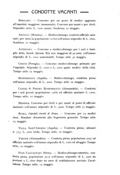 La clinica ostetrica rivista di ostetricia, ginecologia e pediatria. - A. 1, n. 1 (1899)-a. 40, n. 12 (dic. 1938)