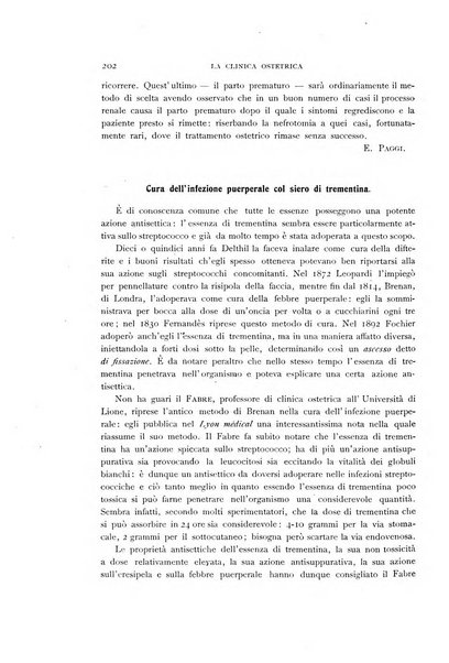 La clinica ostetrica rivista di ostetricia, ginecologia e pediatria. - A. 1, n. 1 (1899)-a. 40, n. 12 (dic. 1938)