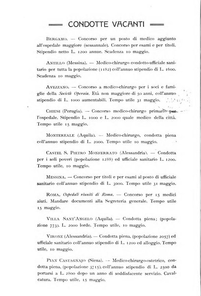 La clinica ostetrica rivista di ostetricia, ginecologia e pediatria. - A. 1, n. 1 (1899)-a. 40, n. 12 (dic. 1938)