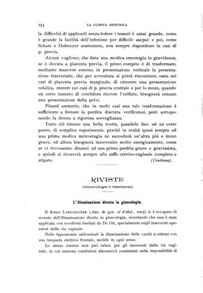 La clinica ostetrica rivista di ostetricia, ginecologia e pediatria. - A. 1, n. 1 (1899)-a. 40, n. 12 (dic. 1938)