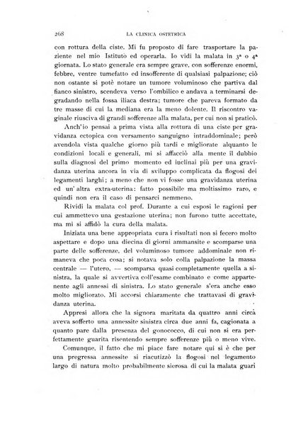 La clinica ostetrica rivista di ostetricia, ginecologia e pediatria. - A. 1, n. 1 (1899)-a. 40, n. 12 (dic. 1938)