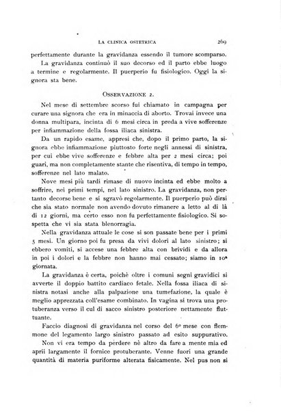 La clinica ostetrica rivista di ostetricia, ginecologia e pediatria. - A. 1, n. 1 (1899)-a. 40, n. 12 (dic. 1938)