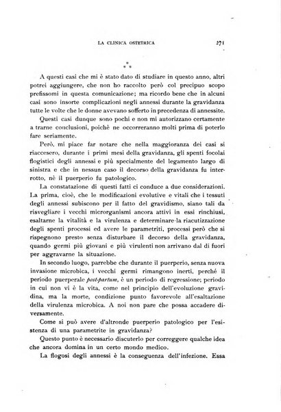 La clinica ostetrica rivista di ostetricia, ginecologia e pediatria. - A. 1, n. 1 (1899)-a. 40, n. 12 (dic. 1938)