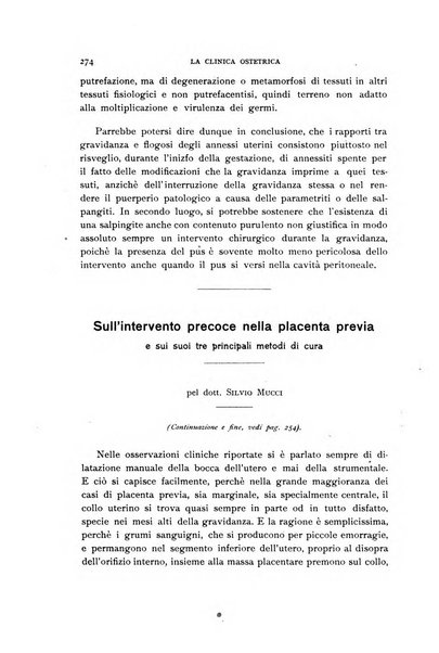 La clinica ostetrica rivista di ostetricia, ginecologia e pediatria. - A. 1, n. 1 (1899)-a. 40, n. 12 (dic. 1938)