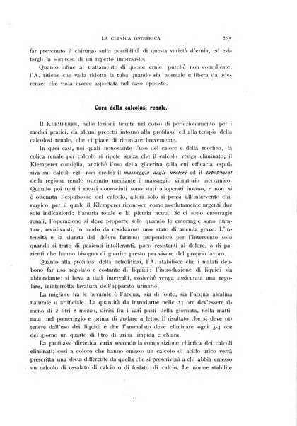 La clinica ostetrica rivista di ostetricia, ginecologia e pediatria. - A. 1, n. 1 (1899)-a. 40, n. 12 (dic. 1938)