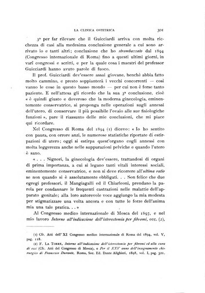 La clinica ostetrica rivista di ostetricia, ginecologia e pediatria. - A. 1, n. 1 (1899)-a. 40, n. 12 (dic. 1938)