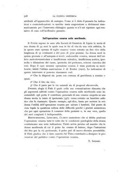 La clinica ostetrica rivista di ostetricia, ginecologia e pediatria. - A. 1, n. 1 (1899)-a. 40, n. 12 (dic. 1938)