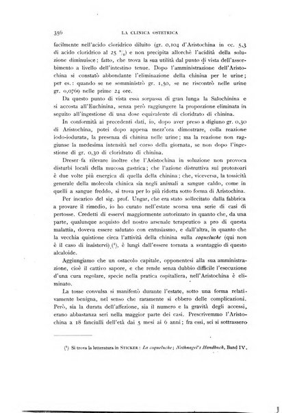 La clinica ostetrica rivista di ostetricia, ginecologia e pediatria. - A. 1, n. 1 (1899)-a. 40, n. 12 (dic. 1938)