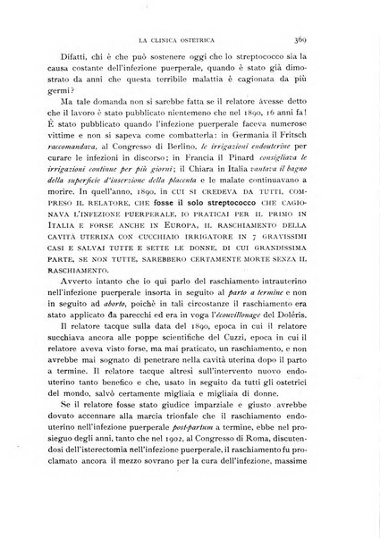 La clinica ostetrica rivista di ostetricia, ginecologia e pediatria. - A. 1, n. 1 (1899)-a. 40, n. 12 (dic. 1938)