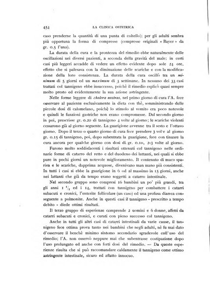 La clinica ostetrica rivista di ostetricia, ginecologia e pediatria. - A. 1, n. 1 (1899)-a. 40, n. 12 (dic. 1938)