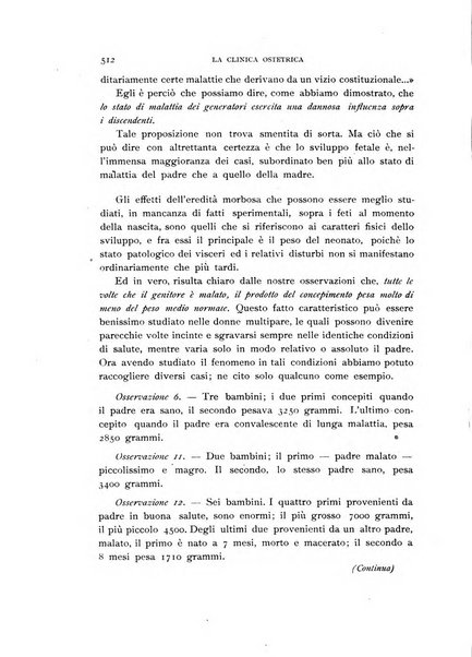 La clinica ostetrica rivista di ostetricia, ginecologia e pediatria. - A. 1, n. 1 (1899)-a. 40, n. 12 (dic. 1938)