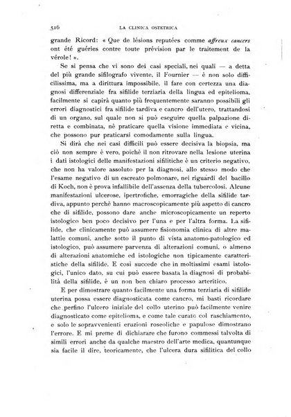 La clinica ostetrica rivista di ostetricia, ginecologia e pediatria. - A. 1, n. 1 (1899)-a. 40, n. 12 (dic. 1938)