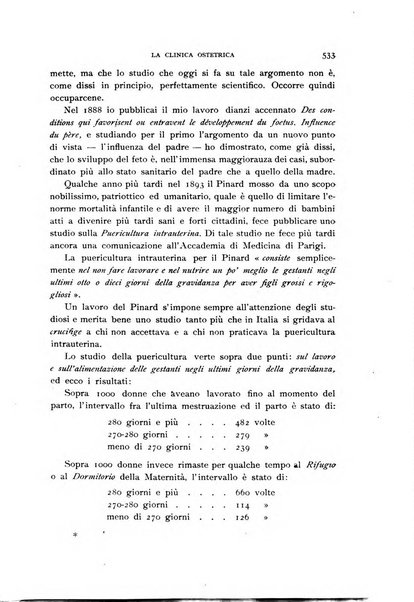 La clinica ostetrica rivista di ostetricia, ginecologia e pediatria. - A. 1, n. 1 (1899)-a. 40, n. 12 (dic. 1938)