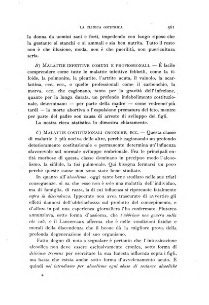 La clinica ostetrica rivista di ostetricia, ginecologia e pediatria. - A. 1, n. 1 (1899)-a. 40, n. 12 (dic. 1938)