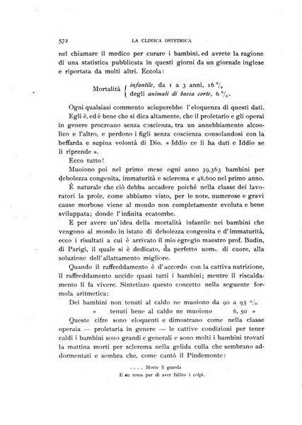 La clinica ostetrica rivista di ostetricia, ginecologia e pediatria. - A. 1, n. 1 (1899)-a. 40, n. 12 (dic. 1938)