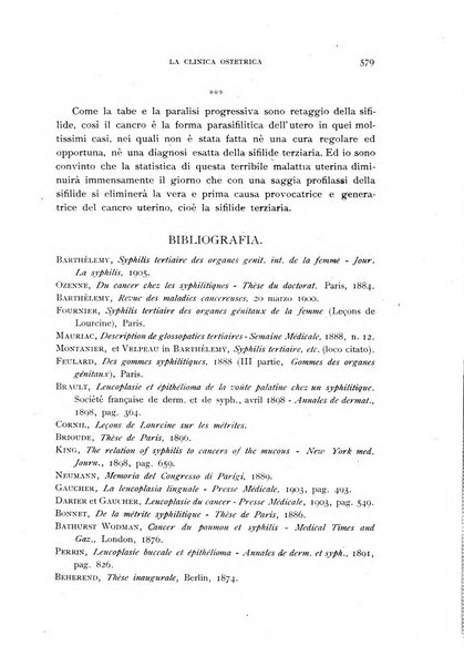 La clinica ostetrica rivista di ostetricia, ginecologia e pediatria. - A. 1, n. 1 (1899)-a. 40, n. 12 (dic. 1938)