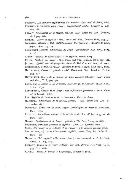 La clinica ostetrica rivista di ostetricia, ginecologia e pediatria. - A. 1, n. 1 (1899)-a. 40, n. 12 (dic. 1938)