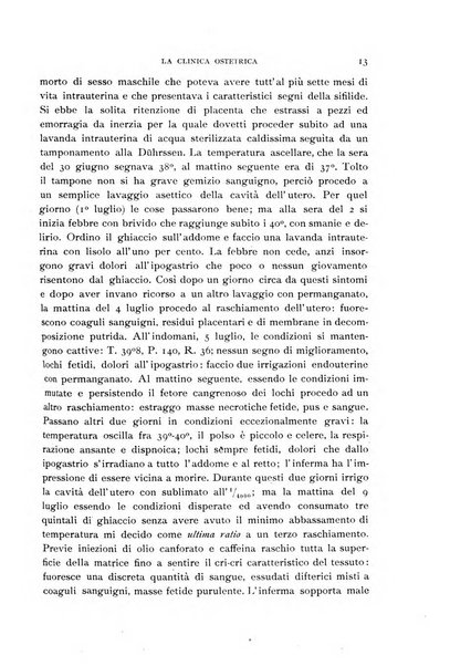 La clinica ostetrica rivista di ostetricia, ginecologia e pediatria. - A. 1, n. 1 (1899)-a. 40, n. 12 (dic. 1938)