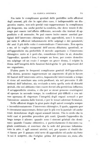 La clinica ostetrica rivista di ostetricia, ginecologia e pediatria. - A. 1, n. 1 (1899)-a. 40, n. 12 (dic. 1938)