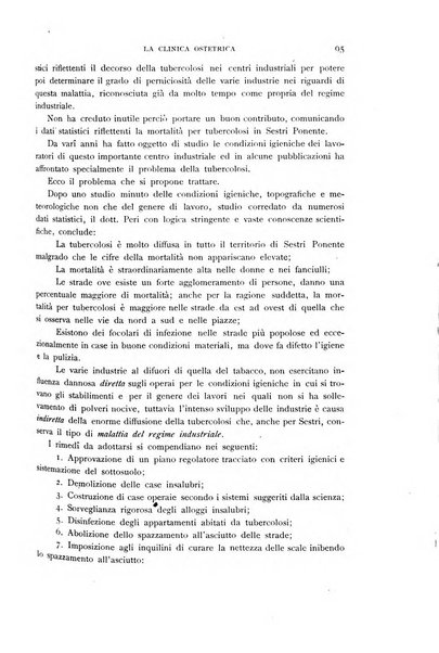 La clinica ostetrica rivista di ostetricia, ginecologia e pediatria. - A. 1, n. 1 (1899)-a. 40, n. 12 (dic. 1938)