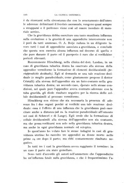 La clinica ostetrica rivista di ostetricia, ginecologia e pediatria. - A. 1, n. 1 (1899)-a. 40, n. 12 (dic. 1938)