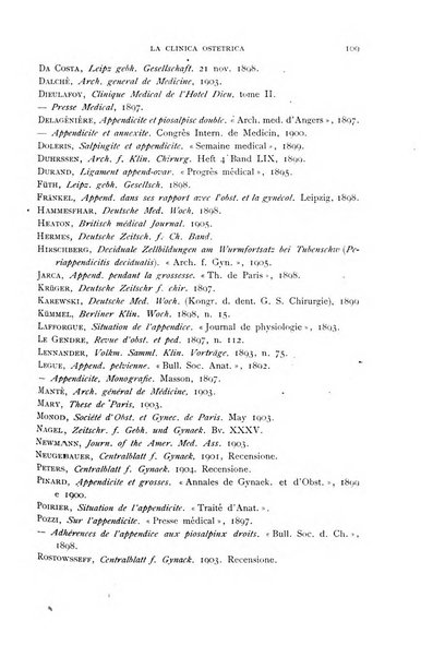 La clinica ostetrica rivista di ostetricia, ginecologia e pediatria. - A. 1, n. 1 (1899)-a. 40, n. 12 (dic. 1938)