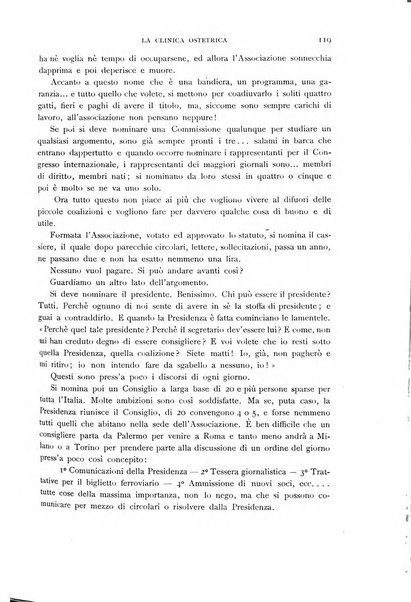 La clinica ostetrica rivista di ostetricia, ginecologia e pediatria. - A. 1, n. 1 (1899)-a. 40, n. 12 (dic. 1938)