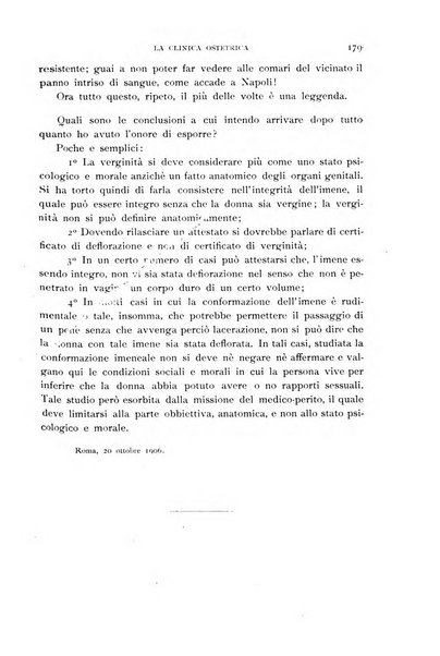 La clinica ostetrica rivista di ostetricia, ginecologia e pediatria. - A. 1, n. 1 (1899)-a. 40, n. 12 (dic. 1938)