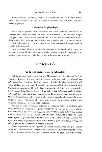 La clinica ostetrica rivista di ostetricia, ginecologia e pediatria. - A. 1, n. 1 (1899)-a. 40, n. 12 (dic. 1938)