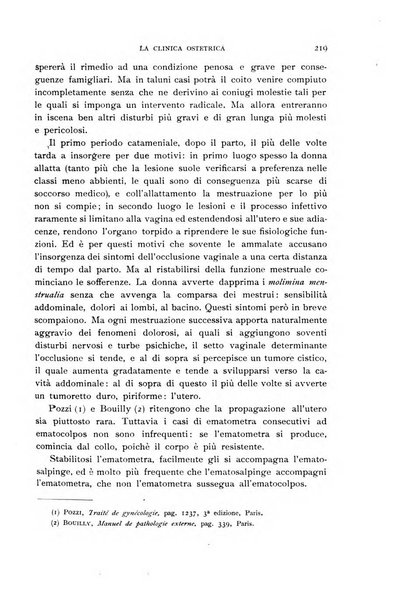 La clinica ostetrica rivista di ostetricia, ginecologia e pediatria. - A. 1, n. 1 (1899)-a. 40, n. 12 (dic. 1938)