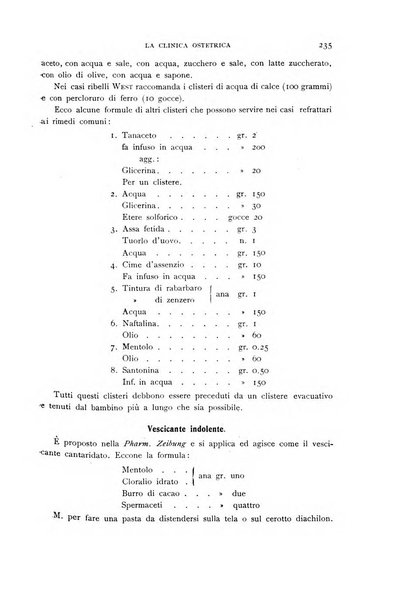 La clinica ostetrica rivista di ostetricia, ginecologia e pediatria. - A. 1, n. 1 (1899)-a. 40, n. 12 (dic. 1938)