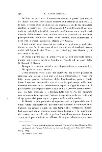 La clinica ostetrica rivista di ostetricia, ginecologia e pediatria. - A. 1, n. 1 (1899)-a. 40, n. 12 (dic. 1938)