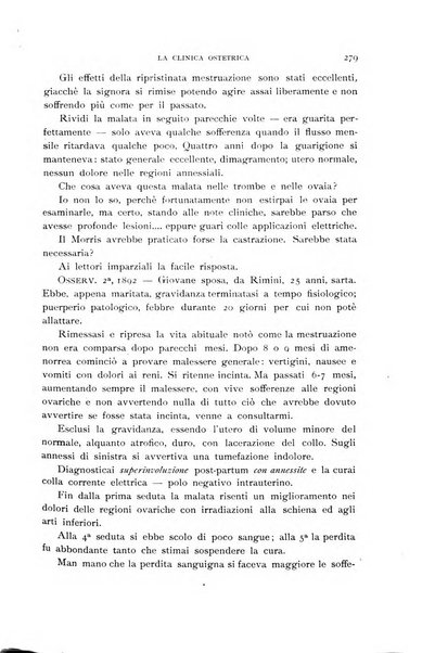 La clinica ostetrica rivista di ostetricia, ginecologia e pediatria. - A. 1, n. 1 (1899)-a. 40, n. 12 (dic. 1938)