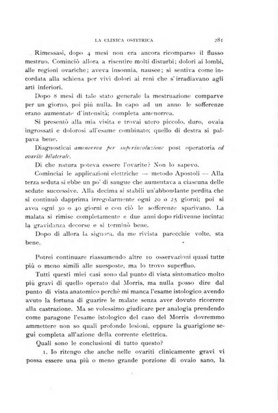 La clinica ostetrica rivista di ostetricia, ginecologia e pediatria. - A. 1, n. 1 (1899)-a. 40, n. 12 (dic. 1938)