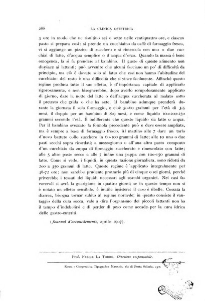 La clinica ostetrica rivista di ostetricia, ginecologia e pediatria. - A. 1, n. 1 (1899)-a. 40, n. 12 (dic. 1938)