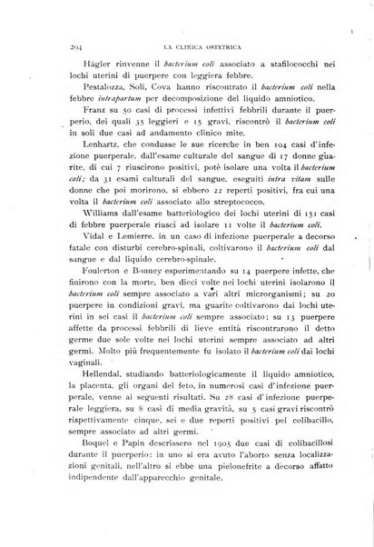 La clinica ostetrica rivista di ostetricia, ginecologia e pediatria. - A. 1, n. 1 (1899)-a. 40, n. 12 (dic. 1938)