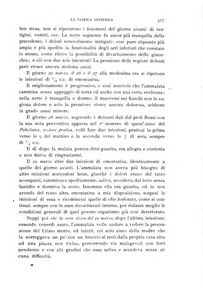 La clinica ostetrica rivista di ostetricia, ginecologia e pediatria. - A. 1, n. 1 (1899)-a. 40, n. 12 (dic. 1938)