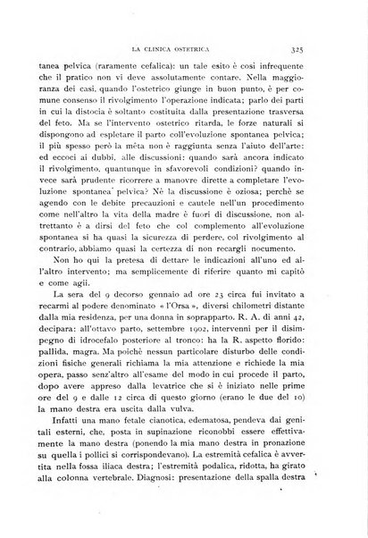 La clinica ostetrica rivista di ostetricia, ginecologia e pediatria. - A. 1, n. 1 (1899)-a. 40, n. 12 (dic. 1938)