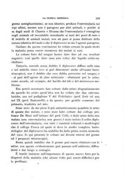 La clinica ostetrica rivista di ostetricia, ginecologia e pediatria. - A. 1, n. 1 (1899)-a. 40, n. 12 (dic. 1938)