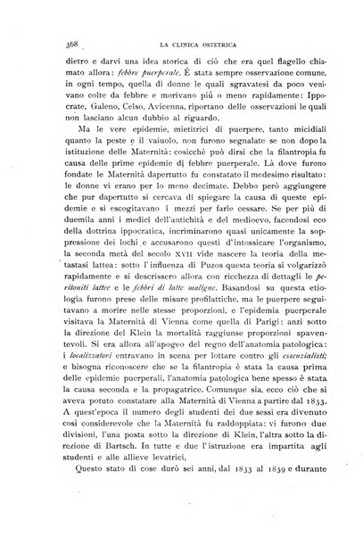 La clinica ostetrica rivista di ostetricia, ginecologia e pediatria. - A. 1, n. 1 (1899)-a. 40, n. 12 (dic. 1938)