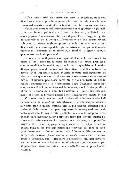 La clinica ostetrica rivista di ostetricia, ginecologia e pediatria. - A. 1, n. 1 (1899)-a. 40, n. 12 (dic. 1938)