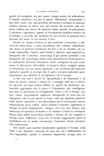 La clinica ostetrica rivista di ostetricia, ginecologia e pediatria. - A. 1, n. 1 (1899)-a. 40, n. 12 (dic. 1938)