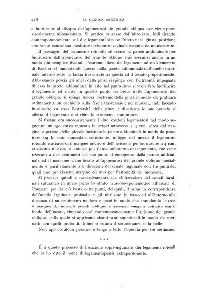 La clinica ostetrica rivista di ostetricia, ginecologia e pediatria. - A. 1, n. 1 (1899)-a. 40, n. 12 (dic. 1938)